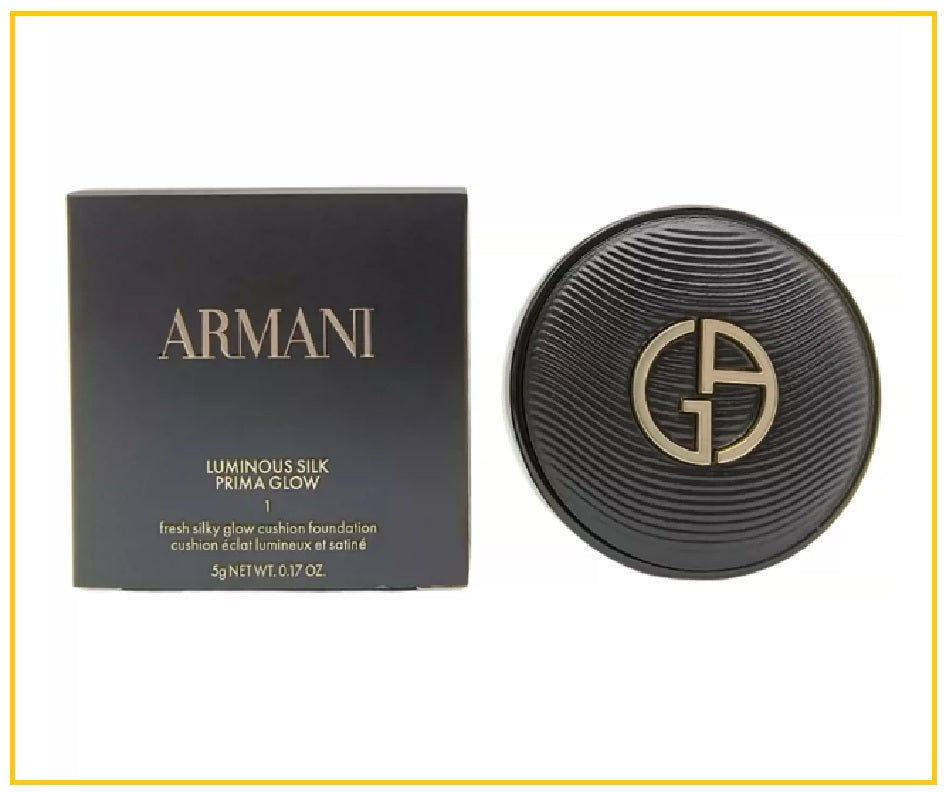 GIORGIO ARMANI 阿瑪尼黑奢氣墊小樣 PRIMA GLOW CUSHION LUMINOUS SILK PRIMA GLOW CUSHION #1 5G