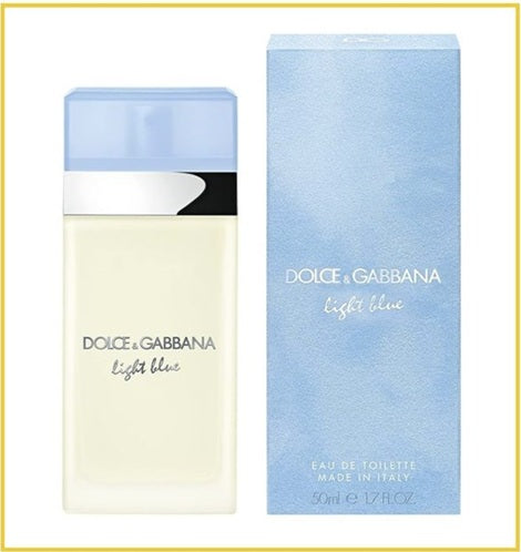 DOLCE & GABBANA 杜嘉班納淺藍女士淡香水 D&G LIGHT BLUE WOMEN EDT 50ML