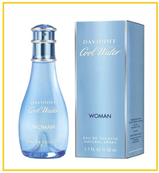 DAVIDOFF 大衛杜夫冷水女士淡香水 COOL WATER WOMEN EDT 30ML / 50ML / 100ML
