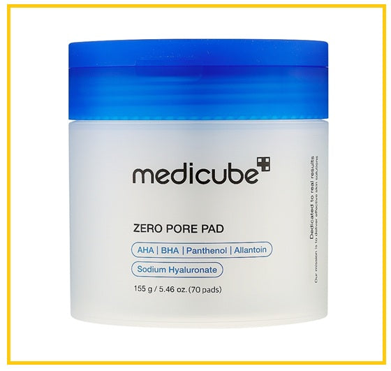 MEDICUBE 美蒂秋芙零毛孔棉片70片 ZERO PORE PAD 2.0 70PCS