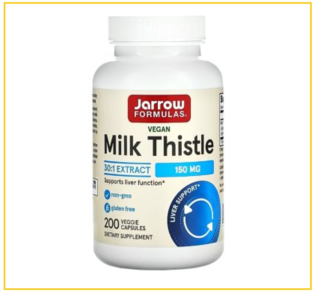 JARROW 傑諾奶薊草護肝片 MILK THISTLE 200 CAPSULES