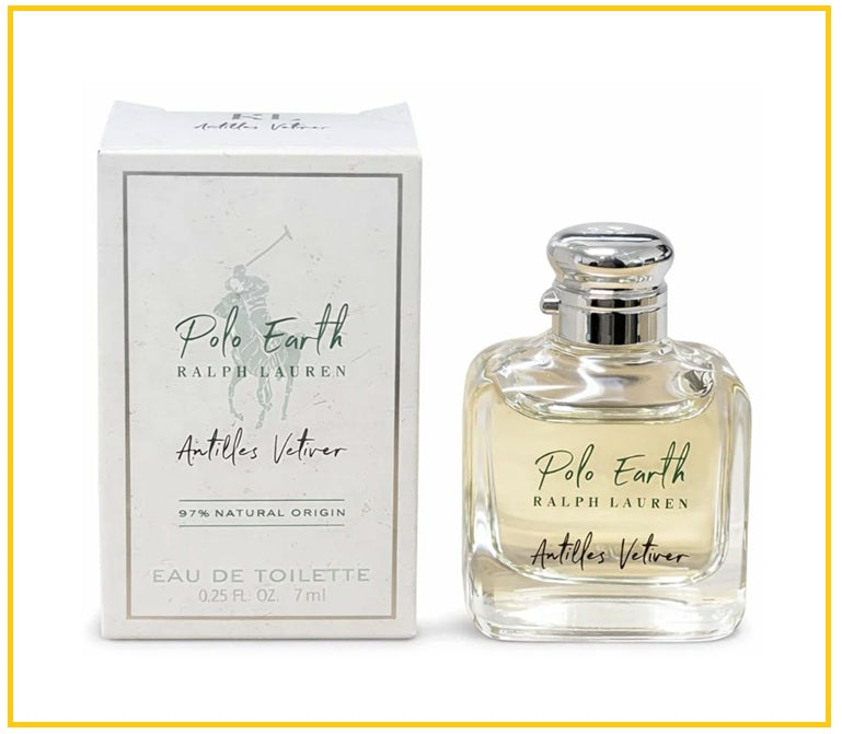 RALPH LAUREN 拉夫勞倫香根草香水小樣 POLO EARTH ANTILLES VETIVER EDT 7ML