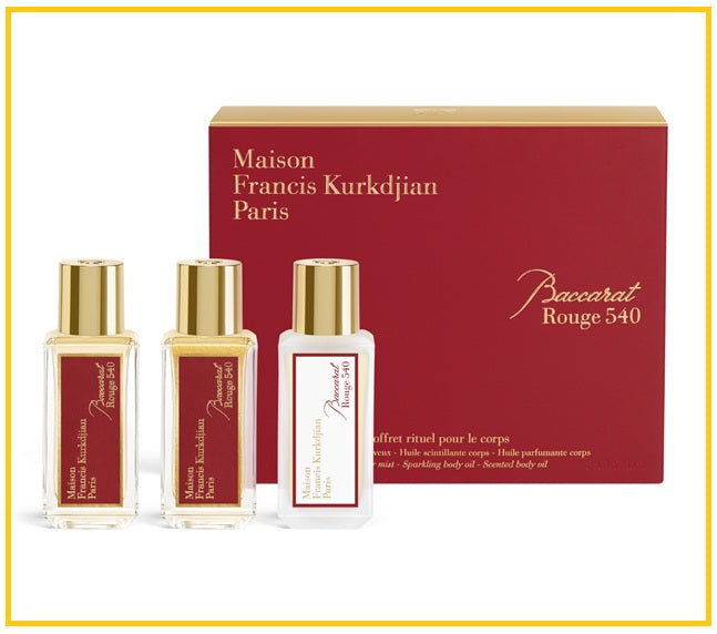 MAISON FRANCIS KURKDJIAN 庫爾吉安香水三件套裝 MFK BACCARAT ROUGE GIFT DUO SET 35ML X3