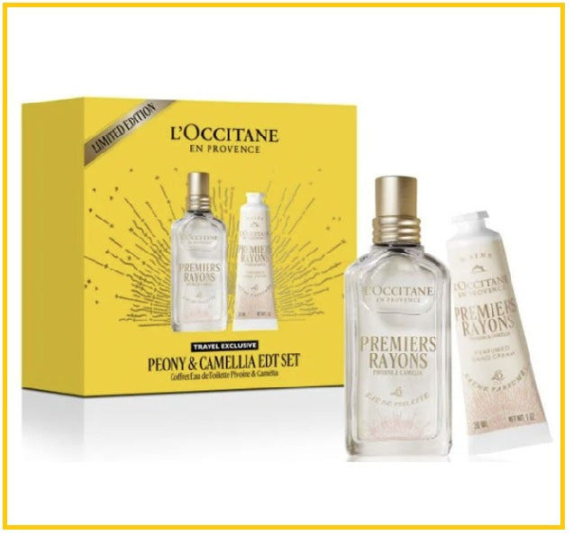 L'OCCITANE 歐舒丹聖誕限兩件套裝 LOCCITANE HOLIDAY PEONY & CAMELLIA EDT DUO SET