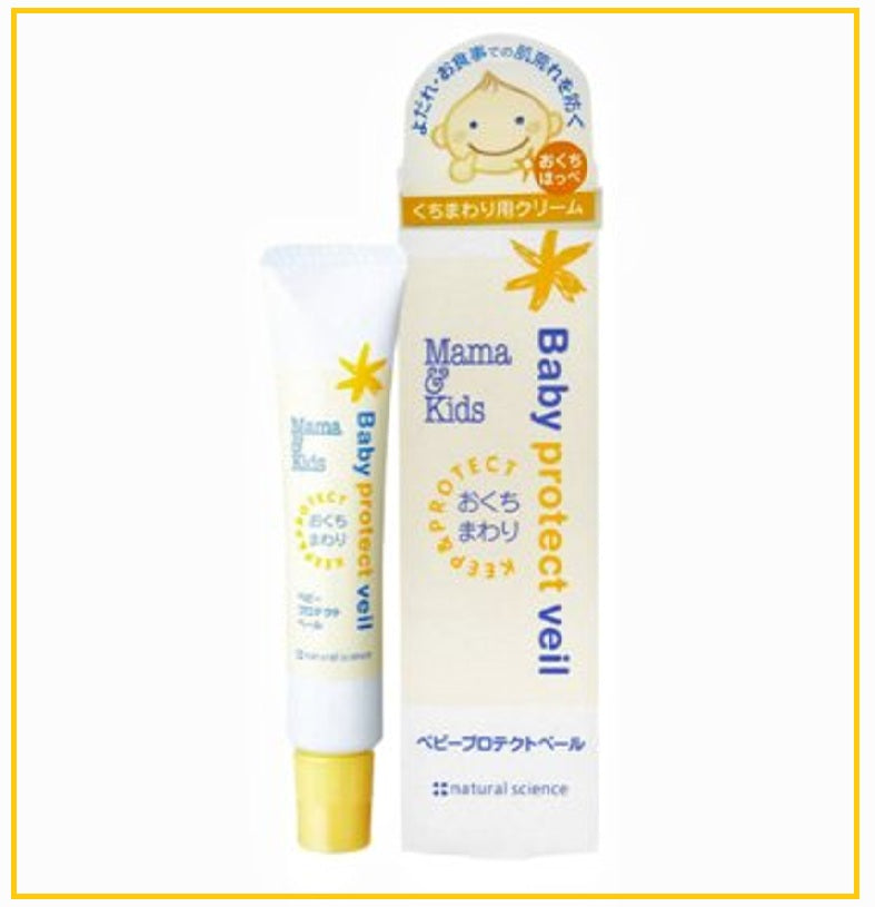 MAMA & KIDS 嬰幼兒唇周滋潤保護霜防口水疹膏 BABY PROTECT VEIL 18G
