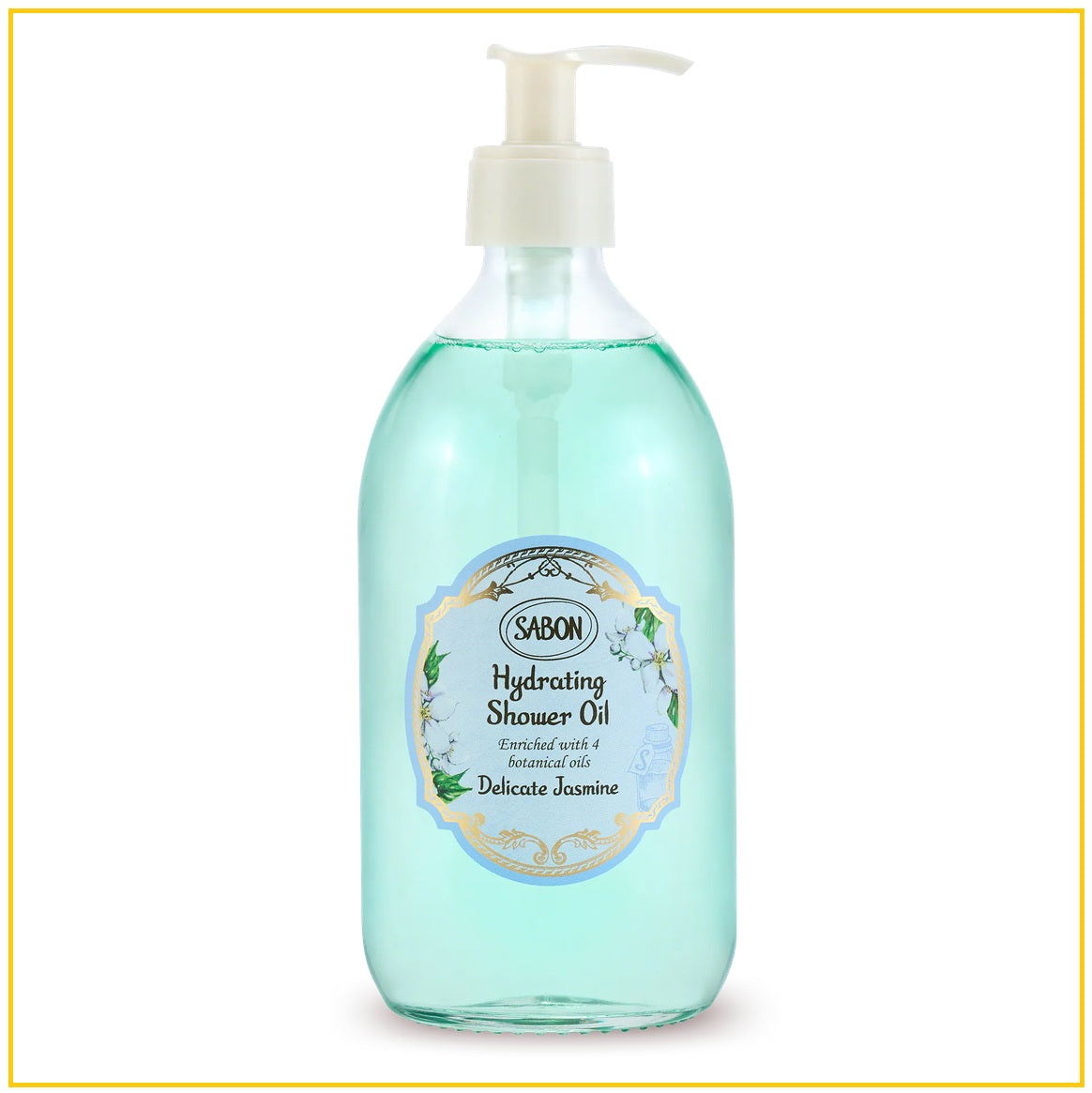 SABON 以色列茉莉沐浴油 NOURISHING SOFT FOAM BATH OIL DELICATE JASMINE 500ML