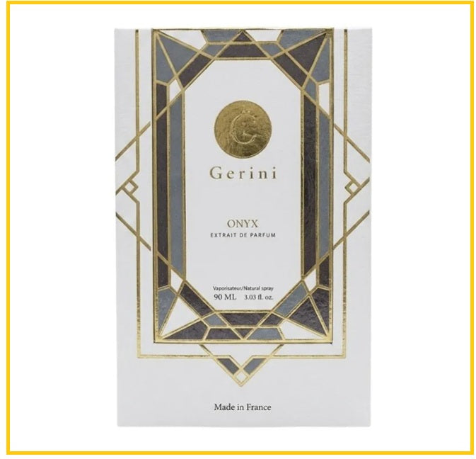GERINI 杰日尼水晶系列黑瑪瑙濃香水 CRYSTAL ONYX EXTRAIT DE PARFUM 90ML