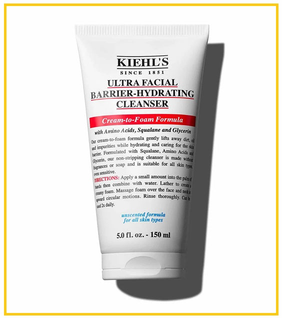 KIEHL'S 科顏氏高保濕潔面乳 KIEHLS ULTRA FACIAL BARRIER-HYDRATING CLEANSER 150ML