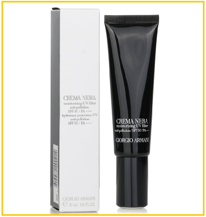 GIORGIO ARMANI 阿瑪尼黑曜石防曬 CREMA NERA MOISTURIZING UV FILTER SPF50 30ML