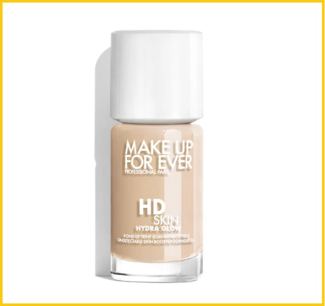 MAKE UP FOR EVER 高清光感柔焦粉底液 MAKEUP FOREVER HD SKIN HYDRA GLOW FOUNDATION #1N00 / #1N02 / #1N06 / #1R00 / #1R02 / #1Y00 / #1Y06 / #2Y20 30ML