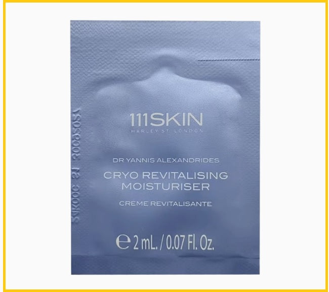 111SKIN 冷凝煥顏保濕霜 CRYO MOISTURISER SACHET 2ML