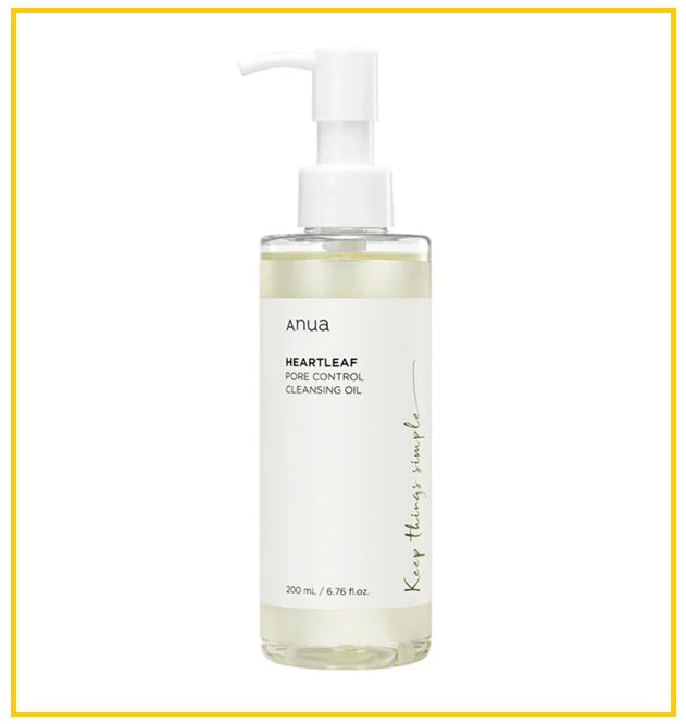 ANUA 魚腥草去黑頭卸妝油 HEARTLEAF PORE CONTROL CLEANSING OIL 200ML