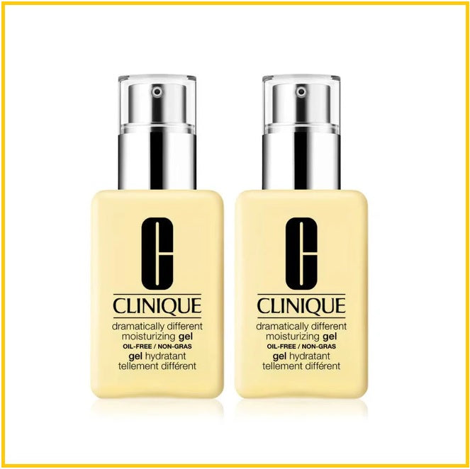 CLINIQUE 倩碧平衡修護奇蹟膠黄油 (無油) 套裝 DRAMATICALLY DIFFERENT MOISTURIZING GEL DUO SET 125ML X2