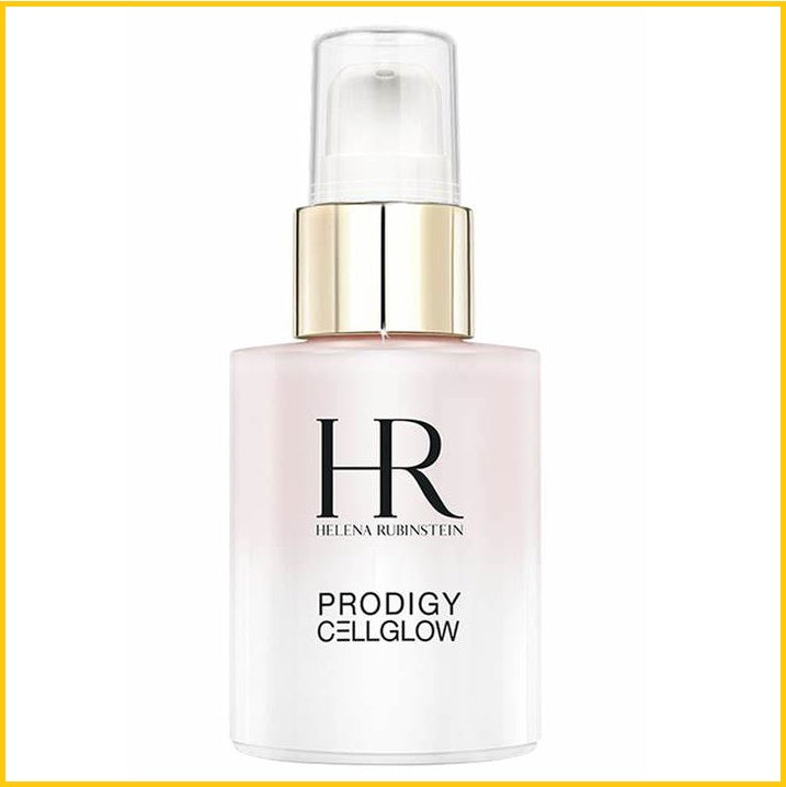 HELENA RUBINSTEIN 赫蓮娜全效極光煥采輕透防曬妝前底霜 HR PRODIGY CELLGLOW THE SHEER ROSY UV FLUID SPF 50 30ML