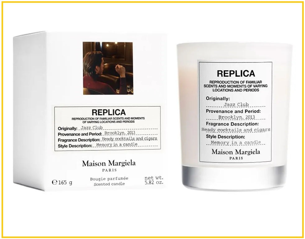 MAISON MARGIELA 馬丁馬吉拉爵士酒廊香氛蠟燭 MMM REPLICA JAZZ CLUB SCENTED CANDLE 165G