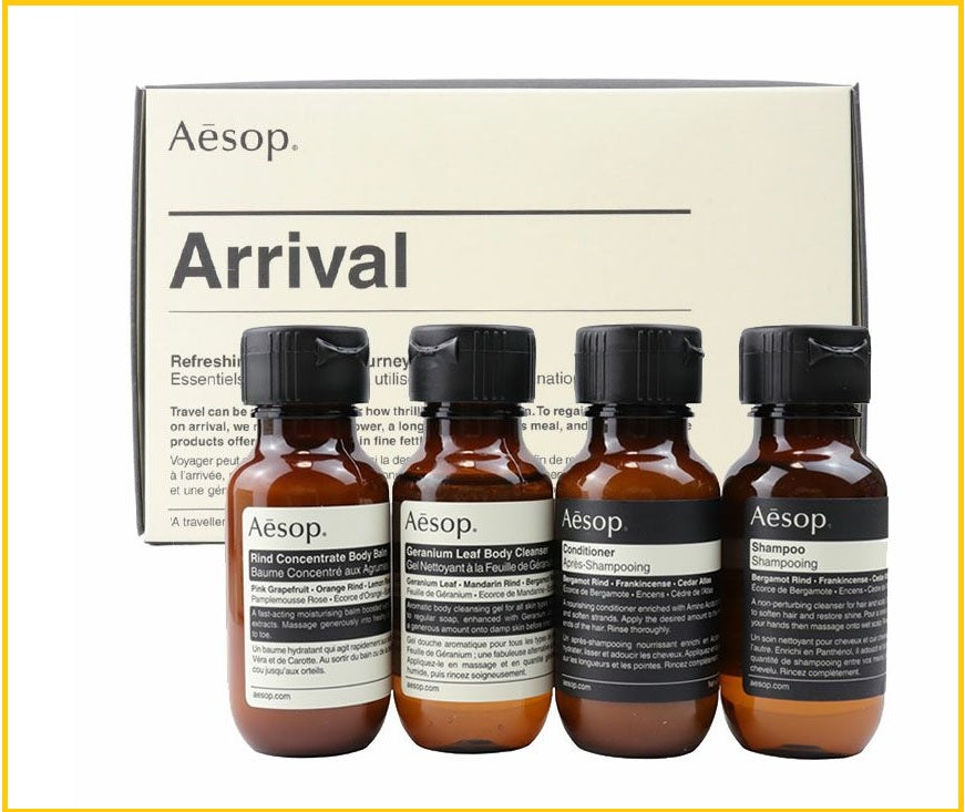 AESOP ARRIVAL TRAVEL KIT DUO SET 50ML X4 頭髮及身體旅行套裝