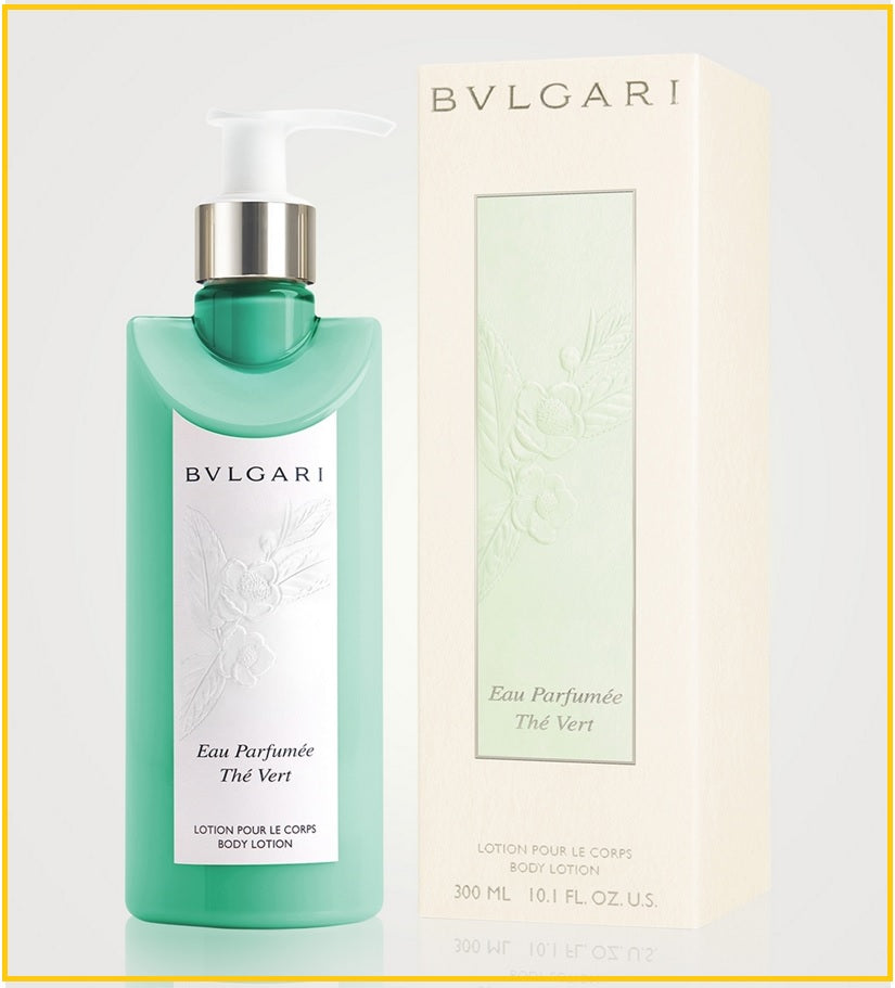 BVLGARI 寶格麗綠茶身體乳 EAU PARFUMEE AU THE VERT BODY LOTION 300ML