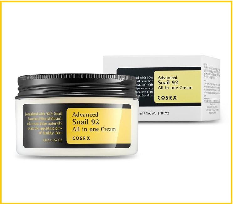 COSRX 賦活蝸牛全效面霜 ADVANCED SNAIL 92 ALL IN ONE CREAM 100G