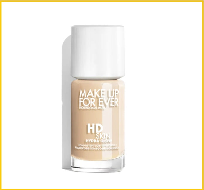 MAKE UP FOR EVER 高清光感柔焦粉底液 MAKEUP FOREVER HD SKIN HYDRA GLOW FOUNDATION #1N00 / #1N02 / #1N06 / #1R00 / #1R02 / #1Y00 / #1Y06 / #2Y20 30ML