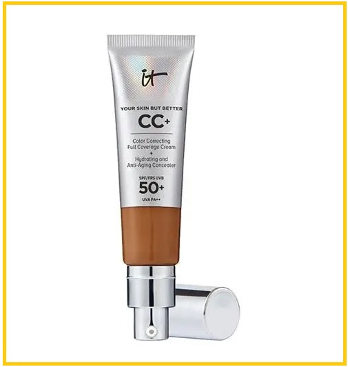 IT COSMETICS 依科美銀管CC霜 YOUR SKIN BUT BETTER CC+ SPF50+ #TAN RICH / #TAN WARM / #NEUTRAL RICH / #NEUTRAL DEEP 32ML