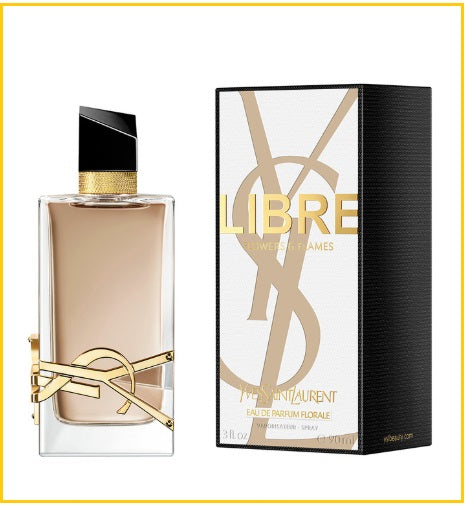 YVES SAINT LAURENT 聖羅蘭自由不羈恣意燃花淡香精香水 YSL LIBRE FLOWERS & FLAMES EAU DE PARFUM 90ML
