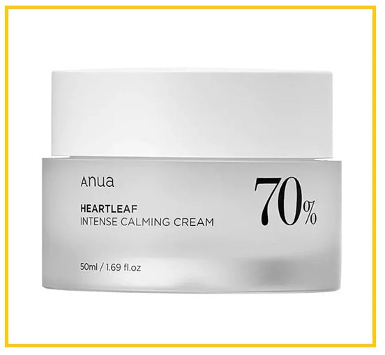ANUA 魚腥草舒緩鎮靜面霜 HEARTLEAF 70% INTENSE CALMING CREAM 50ML