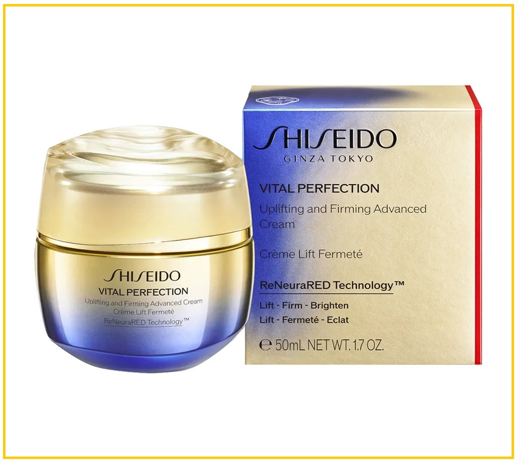 SHISEIDO 資生堂賦活塑顏提拉修護滋潤面霜 VITAL PERFECTION UPLIFTING AND FIRMING ADVANCED CREAM 50ML