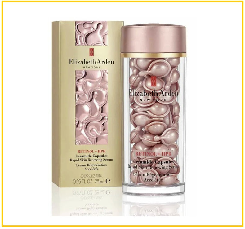 ELIZABETH ARDEN 雅頓升級版黃金導航抗皺粉膠囊 RETINOL + HPR CERAMIDE RAPID SKIN RENEWING SERUM 60 CAPSULES