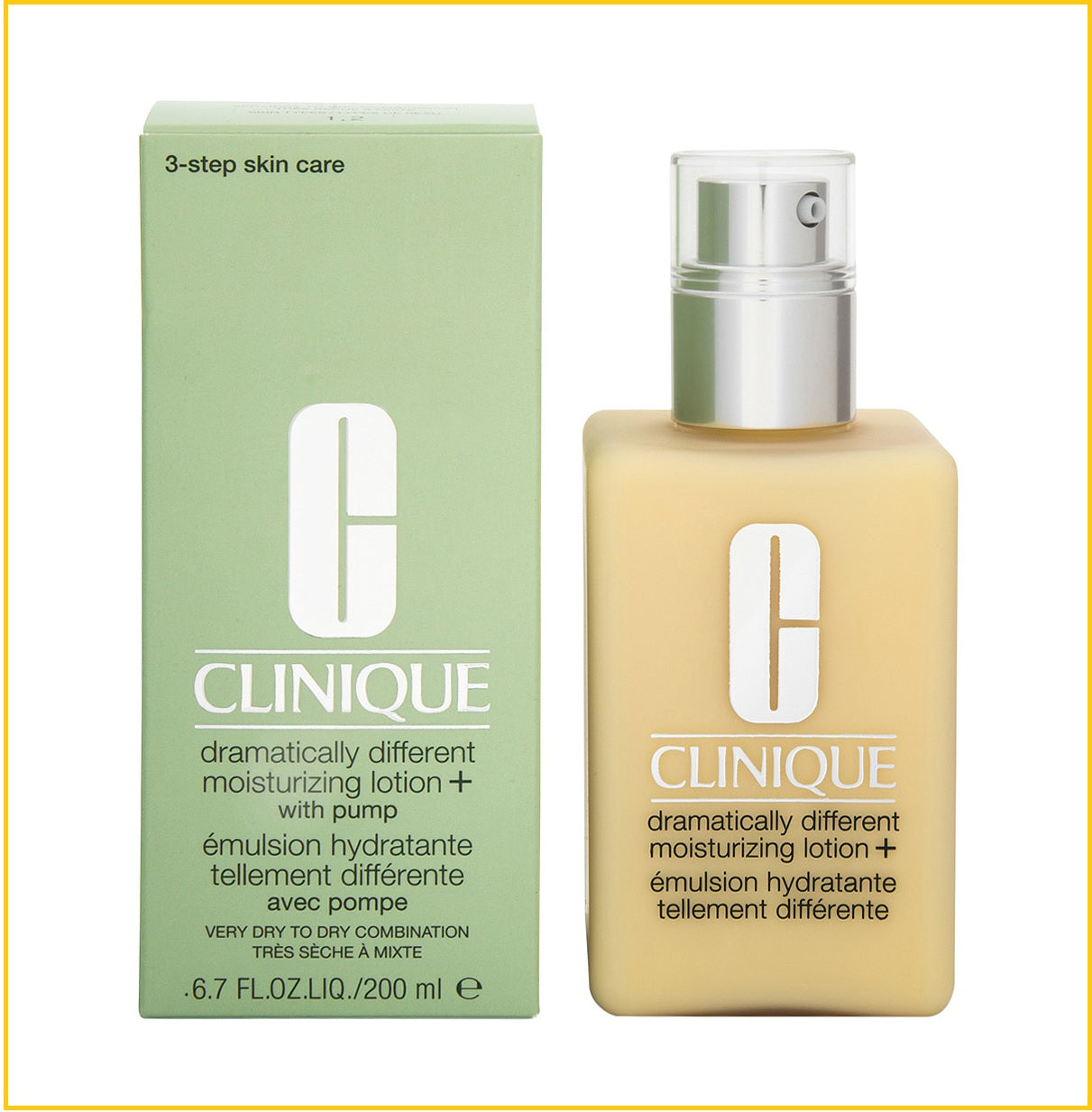 CLINIQUE 倩碧黃油潤膚乳(有油版) DRAMATICALLY DIFFERENT MOISTURIZING LOTION PLUS 200ML