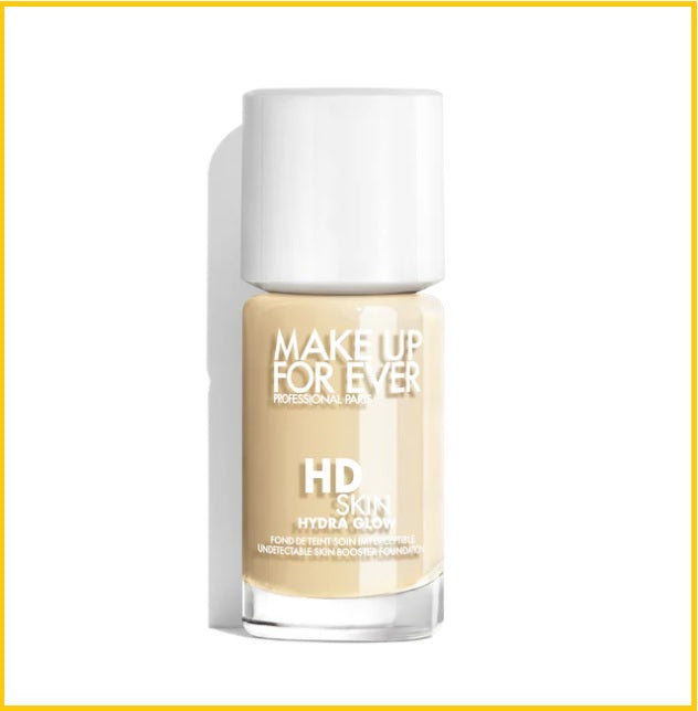 MAKE UP FOR EVER 高清光感柔焦粉底液 MAKEUP FOREVER HD SKIN HYDRA GLOW FOUNDATION #1N00 / #1N02 / #1N06 / #1R00 / #1R02 / #1Y00 / #1Y06 / #2Y20 30ML