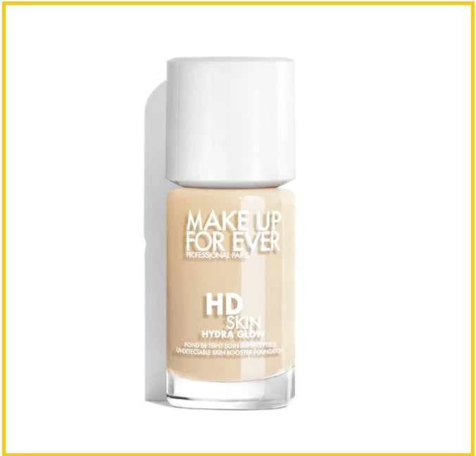 MAKE UP FOR EVER 高清光感柔焦粉底液 MAKEUP FOREVER HD SKIN HYDRA GLOW FOUNDATION #1N00 / #1N02 / #1N06 / #1R00 / #1R02 / #1Y00 / #1Y06 / #2Y20 30ML