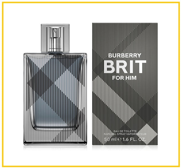 BURBERRY 巴寶莉黑風格男仕香水 BRIT FOR HIM EAU DE TOILETTE SPRAY 50ML