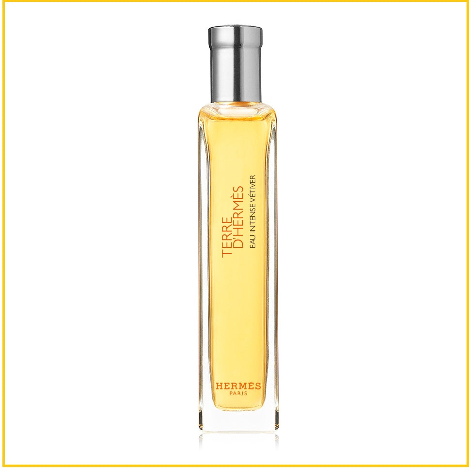 HERMES 愛馬仕大地馥郁香根草男士香水 TERRE D'HERMES EAU INTENSE VETIVER EPD MINIATURE 15ML