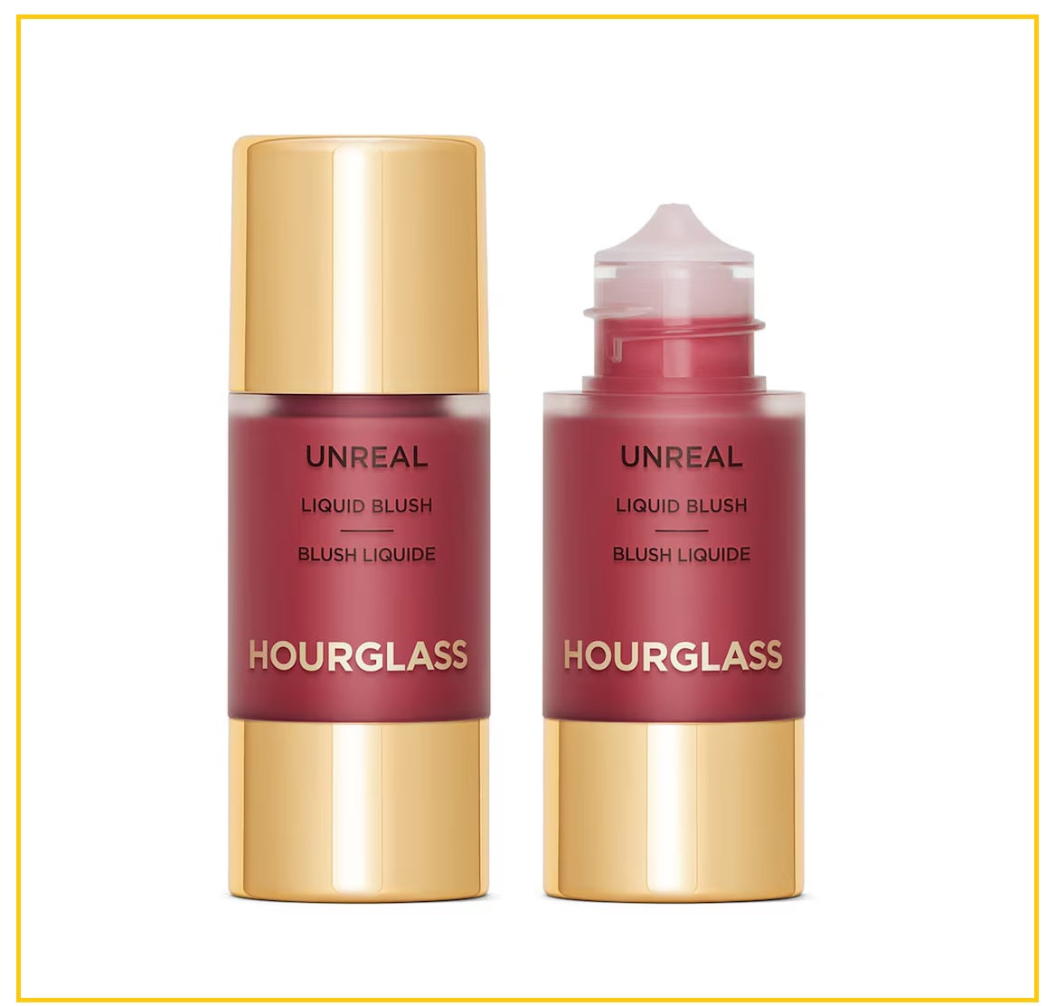 HOURGLASS 小滴管液體腮紅胭脂 UNREAL LIQUID BLUSH #CRAFT / WHIM BRIGHT PINK / #MOMENT WARM PEACH BEIGE / #SCENE / #VISION TRUE ROSE / #IMAGINE CARRELLO / #FUTURE 10.3ML
