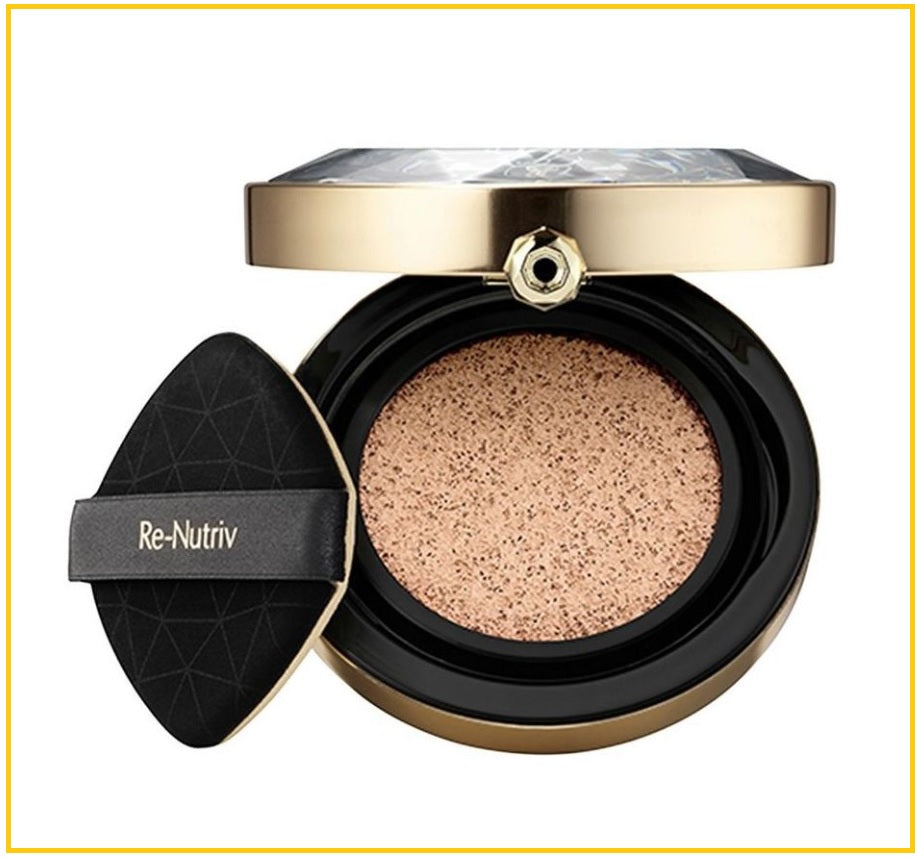 ESTEE LAUDER 雅詩蘭黛極緻鑽亮修護氣墊粉底 RE-NUTRIV ULTRA RADIANCE SERUM CUSHION DUO SPF40/PA++++ #1W0 / #2C0 28G