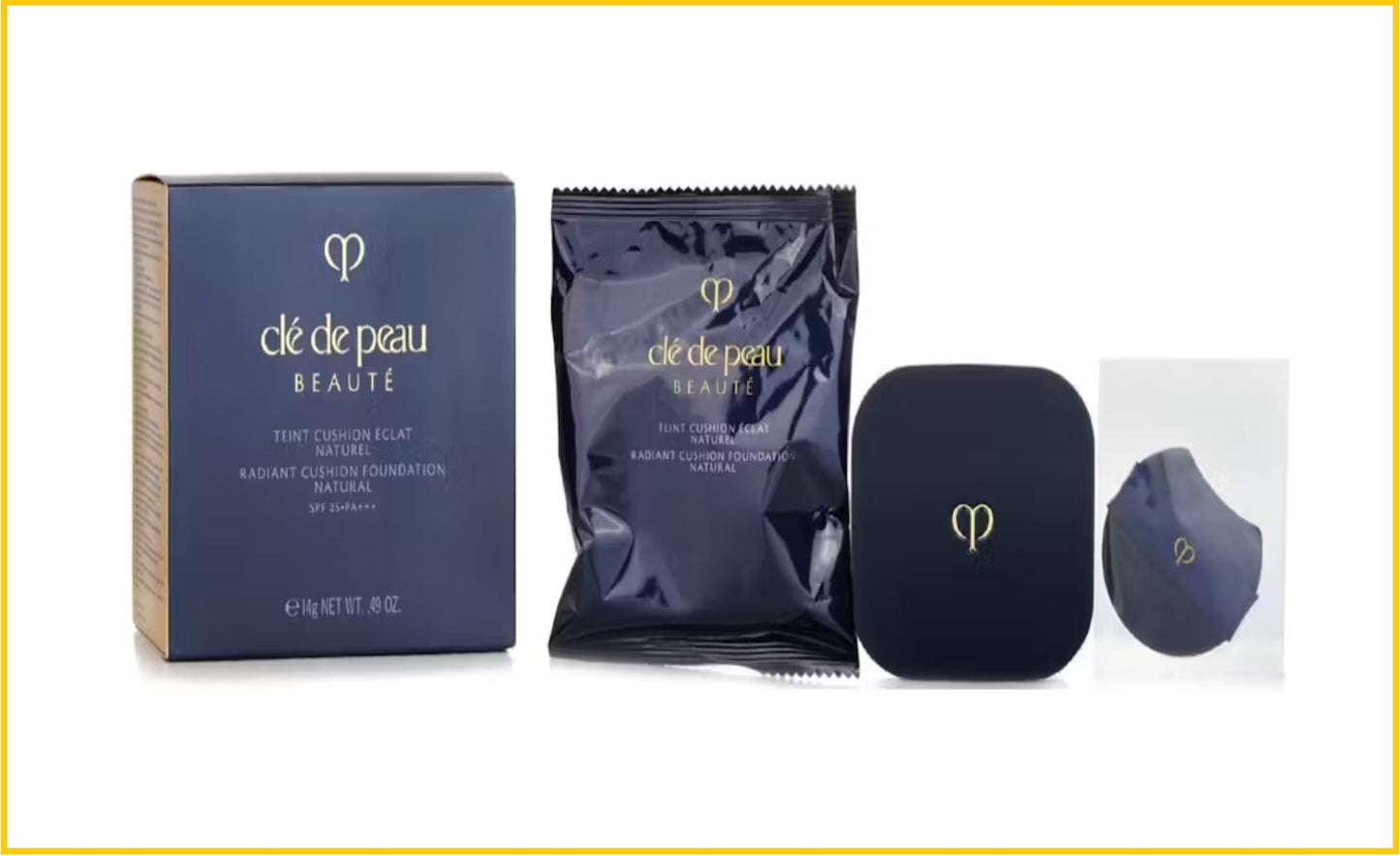 CLE DE PEAU BEAUTE CDP RADIANT CUSHION FOUNDATION NATURAL SPF25 #O20 14G 鑽光透薄修護氣墊粉底