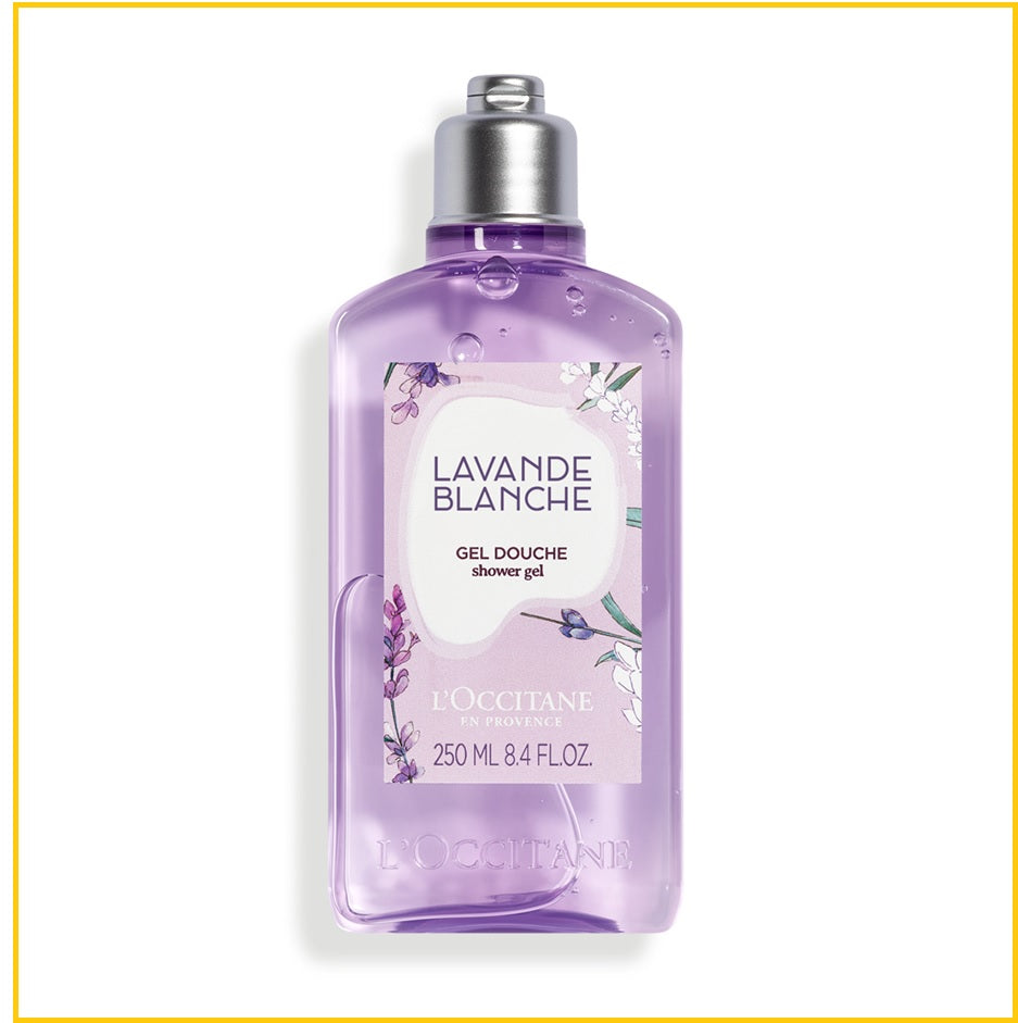 L'OCCITANE White Lavender Shower Gel 250ml