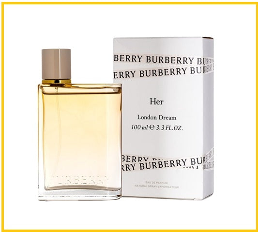 BURBERRY 巴寶莉花與她逐夢倫敦淡香水 HER LONDON DREAM EAU DE PARFUM EDP SPRAY 100ML
