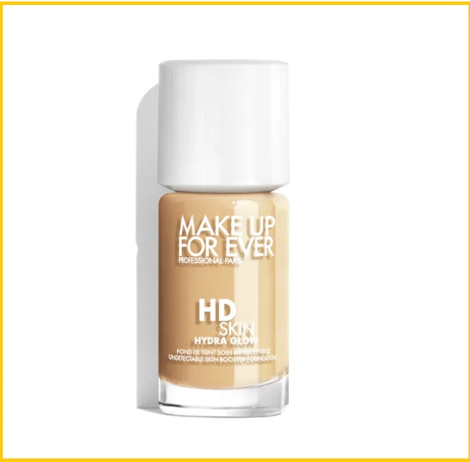 MAKE UP FOR EVER 高清光感柔焦粉底液 MAKEUP FOREVER HD SKIN HYDRA GLOW FOUNDATION #1N00 / #1N02 / #1N06 / #1R00 / #1R02 / #1Y00 / #1Y06 / #2Y20 30ML