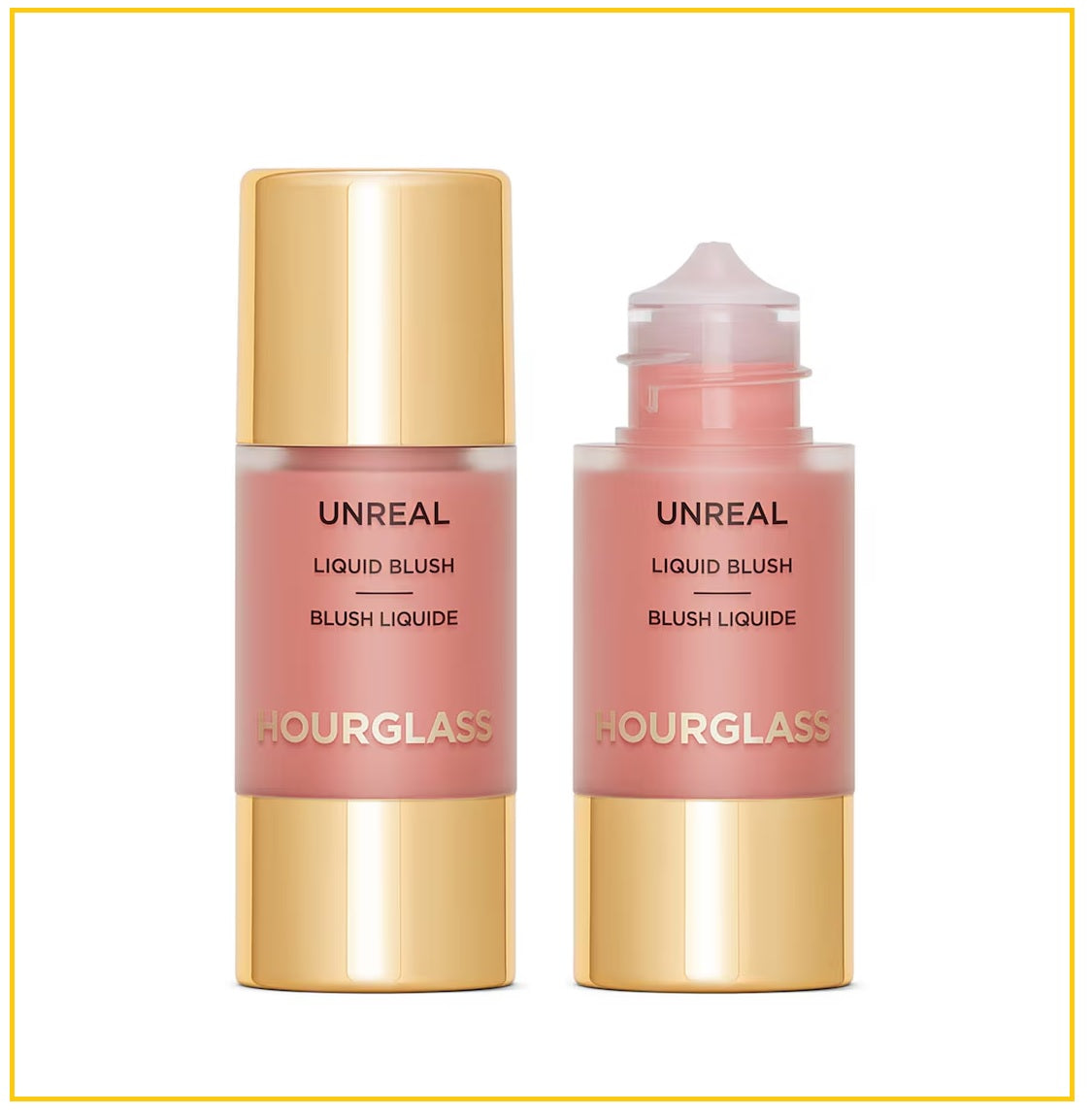 HOURGLASS 小滴管液體腮紅胭脂 UNREAL LIQUID BLUSH #CRAFT / WHIM BRIGHT PINK / #MOMENT WARM PEACH BEIGE / #SCENE / #VISION TRUE ROSE / #IMAGINE CARRELLO / #FUTURE 10.3ML