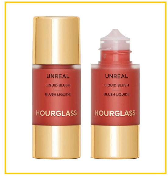 HOURGLASS 小滴管液體腮紅胭脂 UNREAL LIQUID BLUSH #CRAFT / WHIM BRIGHT PINK / #MOMENT WARM PEACH BEIGE / #SCENE / #VISION TRUE ROSE / #IMAGINE CARRELLO / #FUTURE 10.3ML