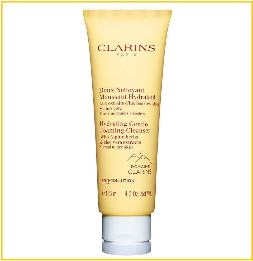 CLARINS 嬌韻詩植萃溫和潔面泡沫 (中性至乾性肌適用) GENTLE MOISTURIZING CLEANSING FOAM 125ML