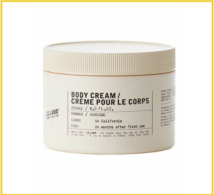 LE LABO HINOKI BODY CREAM 250ML 檜木潤膚霜