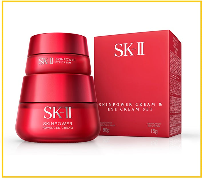 SK-II 肌活能量精華活膚滋潤面霜眼霜兩件套裝 SK2 SKINPOWER CREAM & EYE CREAM DUO SET