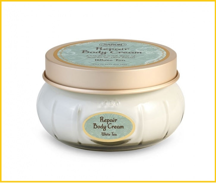 SABON 白茶身體保濕潤膚霜 REPAIRBODY CREAM WHITE TEA 200ML