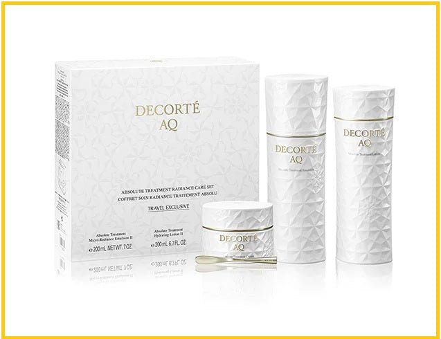 DECORTE 黛珂AQ舒活凝光煥妍修護白檀基礎護膚套裝 AQ ABSOLUTE TREATMENT RADIANCE CARE DUO SET