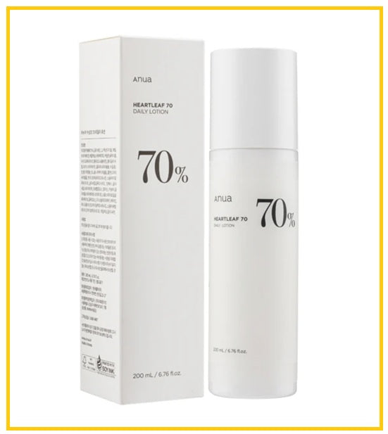 ANUA 魚腥草舒緩保濕乳液 HEARTLEAF 70% DAILY RELIEF LOTION 200ML