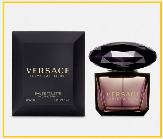 VERSACE 范思哲星夜水晶黑晶女士淡香水 CRYSTAL NOIR WOMEN EDT 90ML