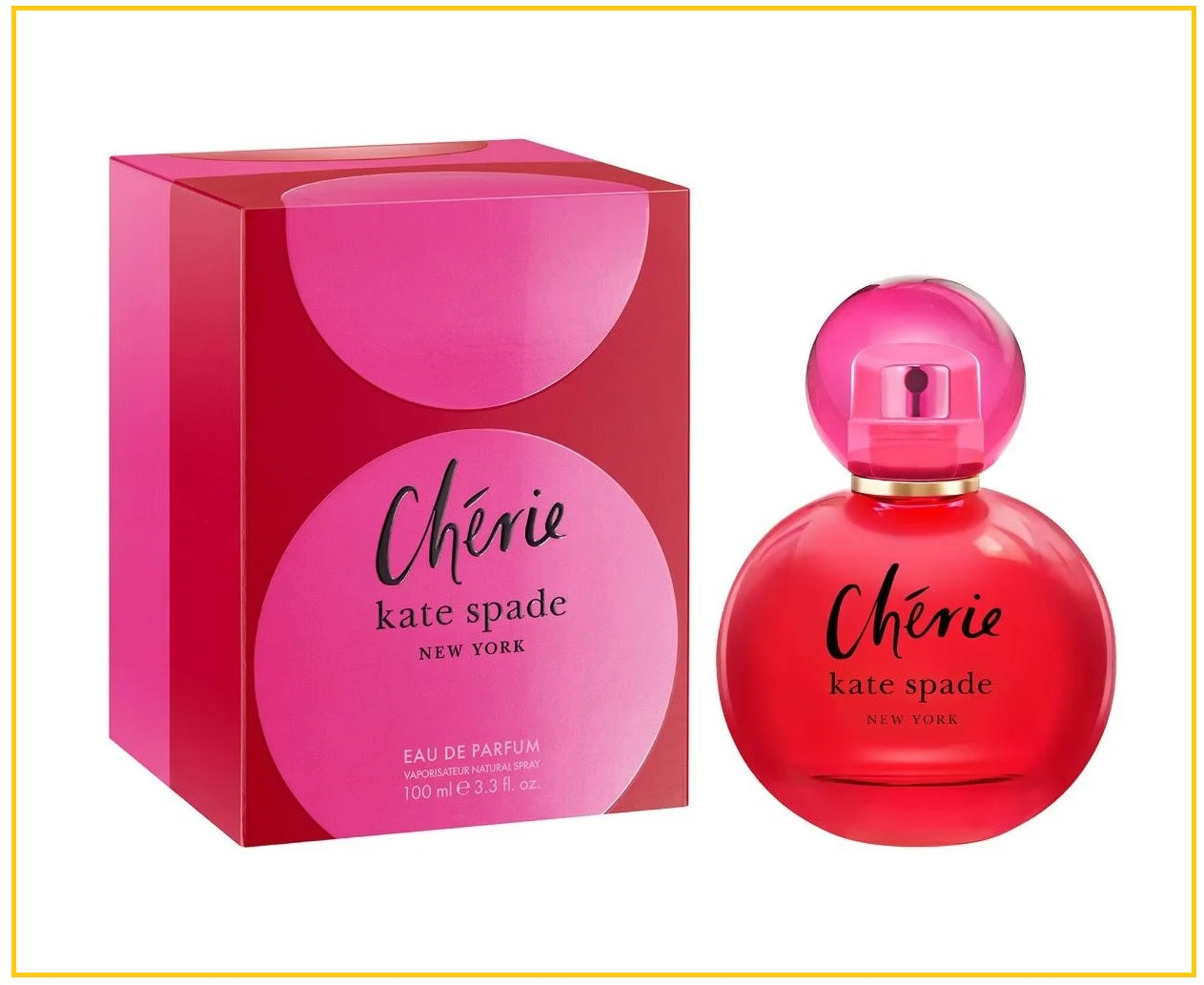 KATE SPADE 凱特絲蓓啵啵巴黎女香精香水 LADIES CHERIE EDP 100ML