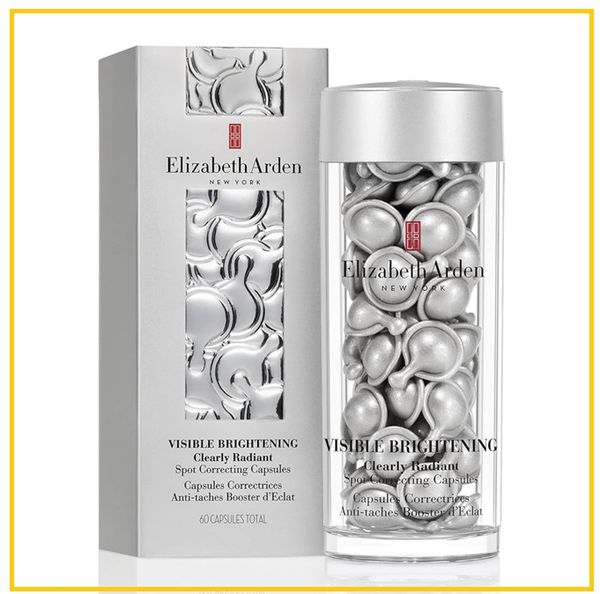 ELIZABETH ARDEN 雅頓二代銀膠60粒 VISIBLE BRIGHTENING CLEARLY RADIANT SPOT CORRECTING 60 CAPSULES